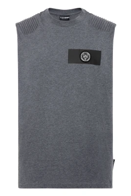 T-shirt Rund Hals Ärmlös