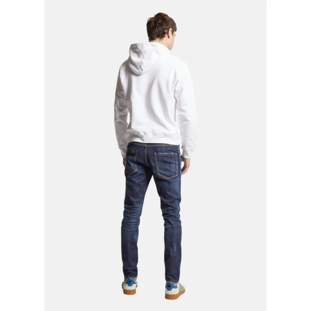 Dsquared2 Blauwe Skater Jeans Tijdloos Ontwerp Blue Heren