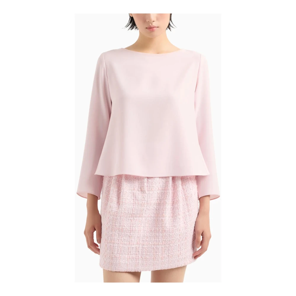 Emporio Armani Blouses Shirts Pink Dames