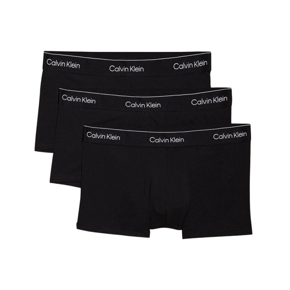 Calvin Klein Black Underpants, Male, L, Cotton Boxer Low Rise Trunk