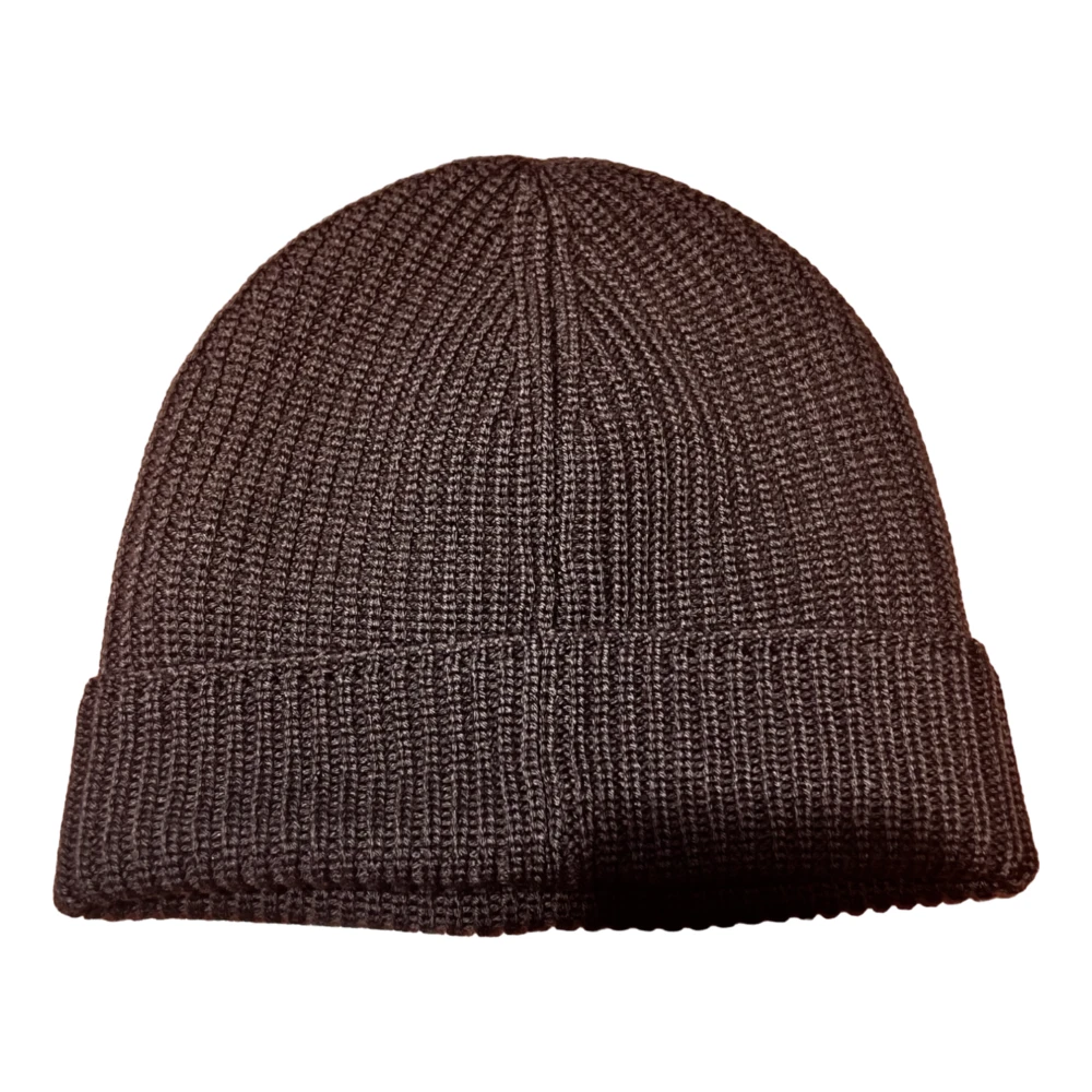 C.P. Company Merino Beanie Metropolis Wollen Muts Bruin Brown Heren