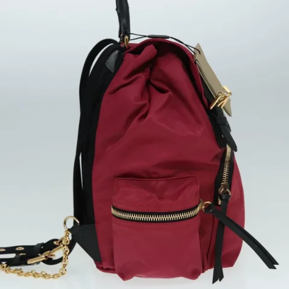 Burberry Vintage Pre-owned Nylon backpacks Pink Dames