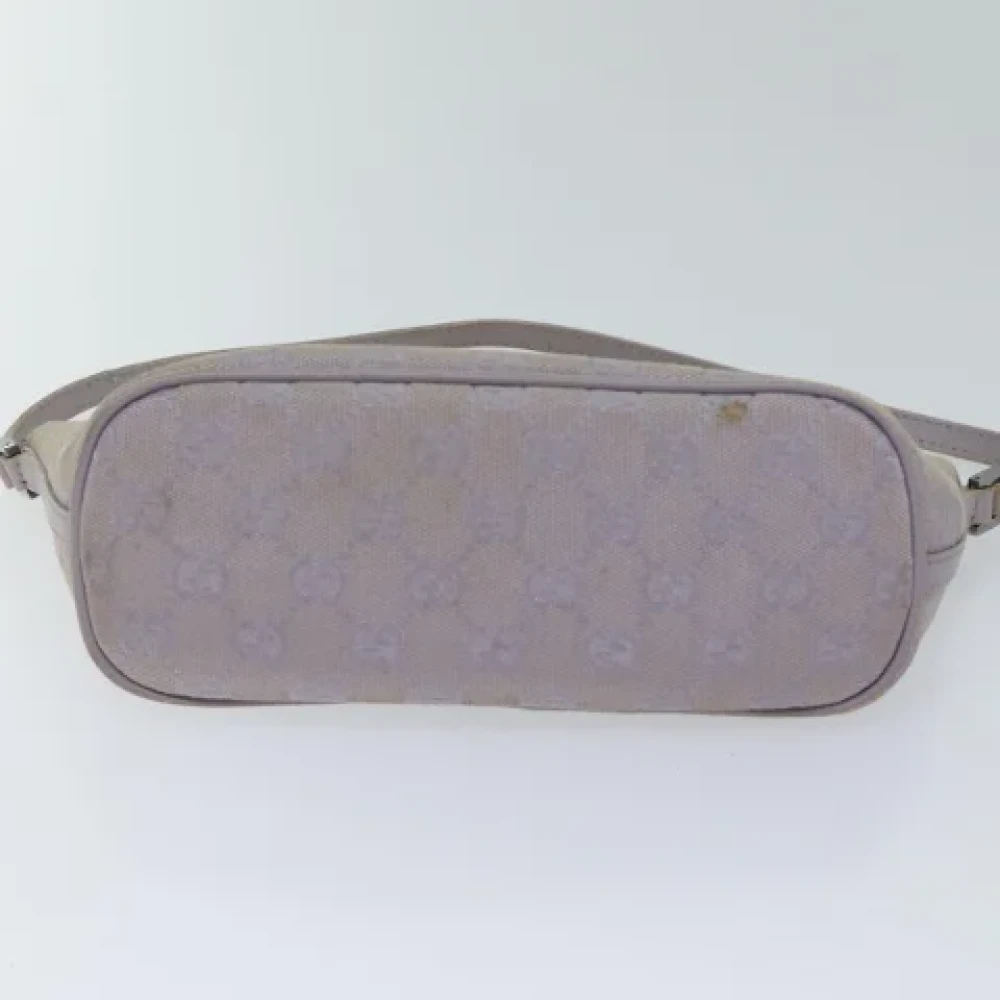 Gucci Vintage Pre-owned Canvas pouches Purple Dames