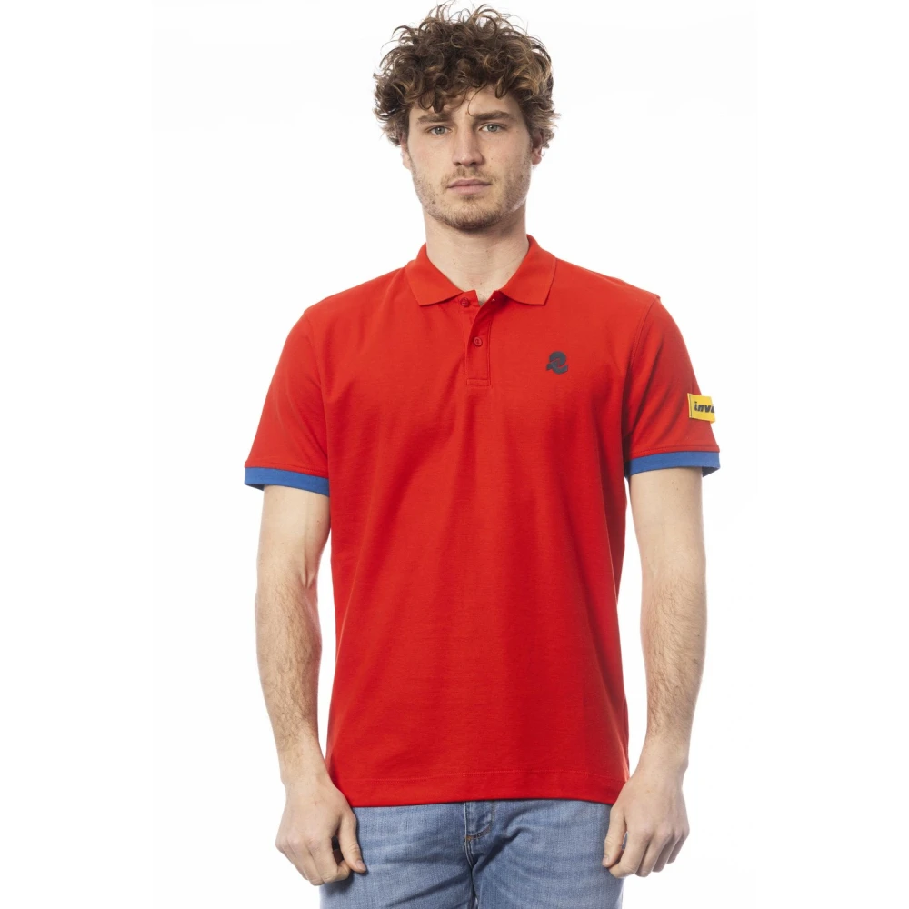 Invicta Men's Red Polo Piquet 4452284U - Polo Shirts - 2XL - Tops