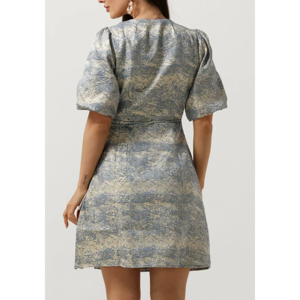 Y.A.S Lichtblauwe Mini Jurk voor de Zomer Blue Dames