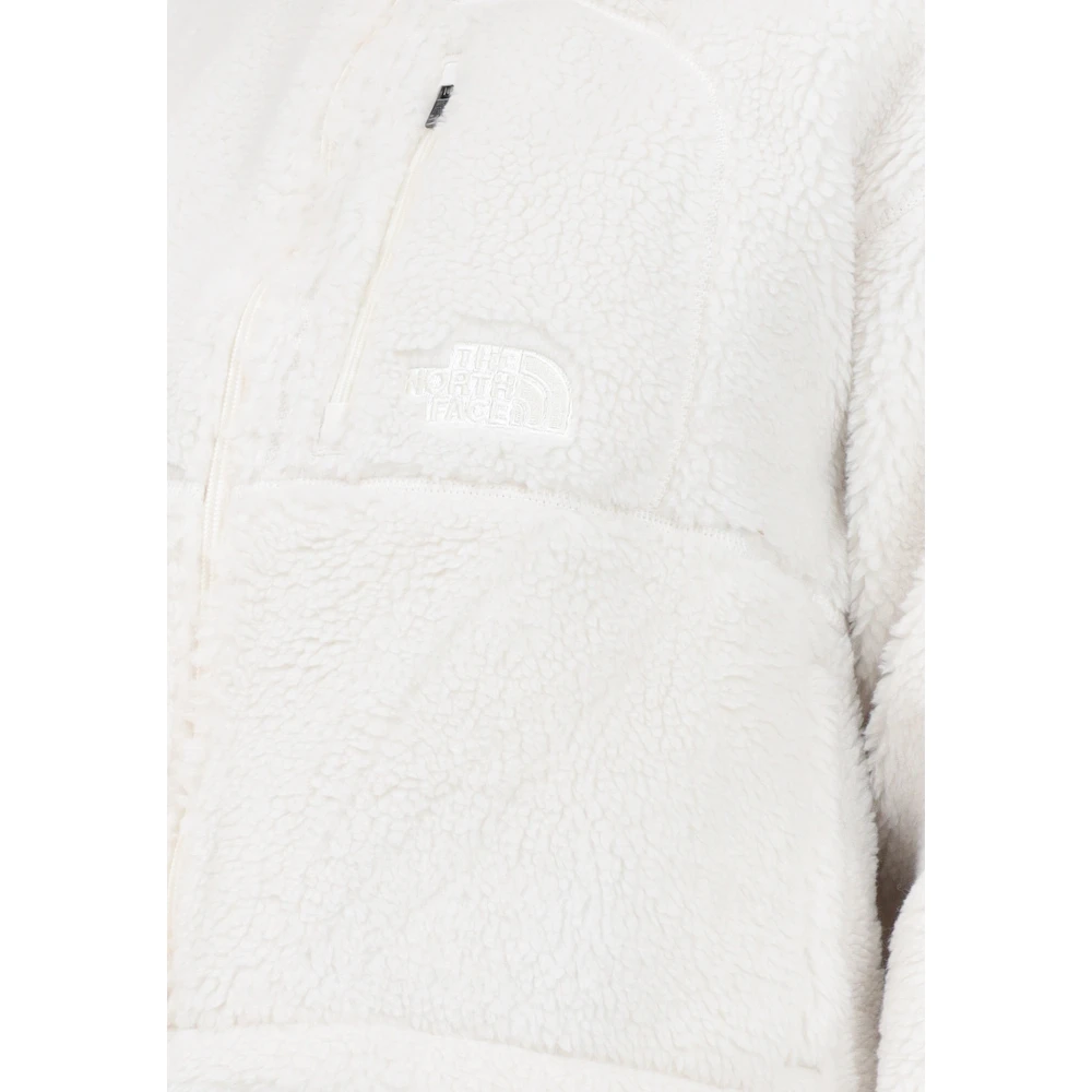 The North Face Witte Zip Sweater Extreme Pile White Dames