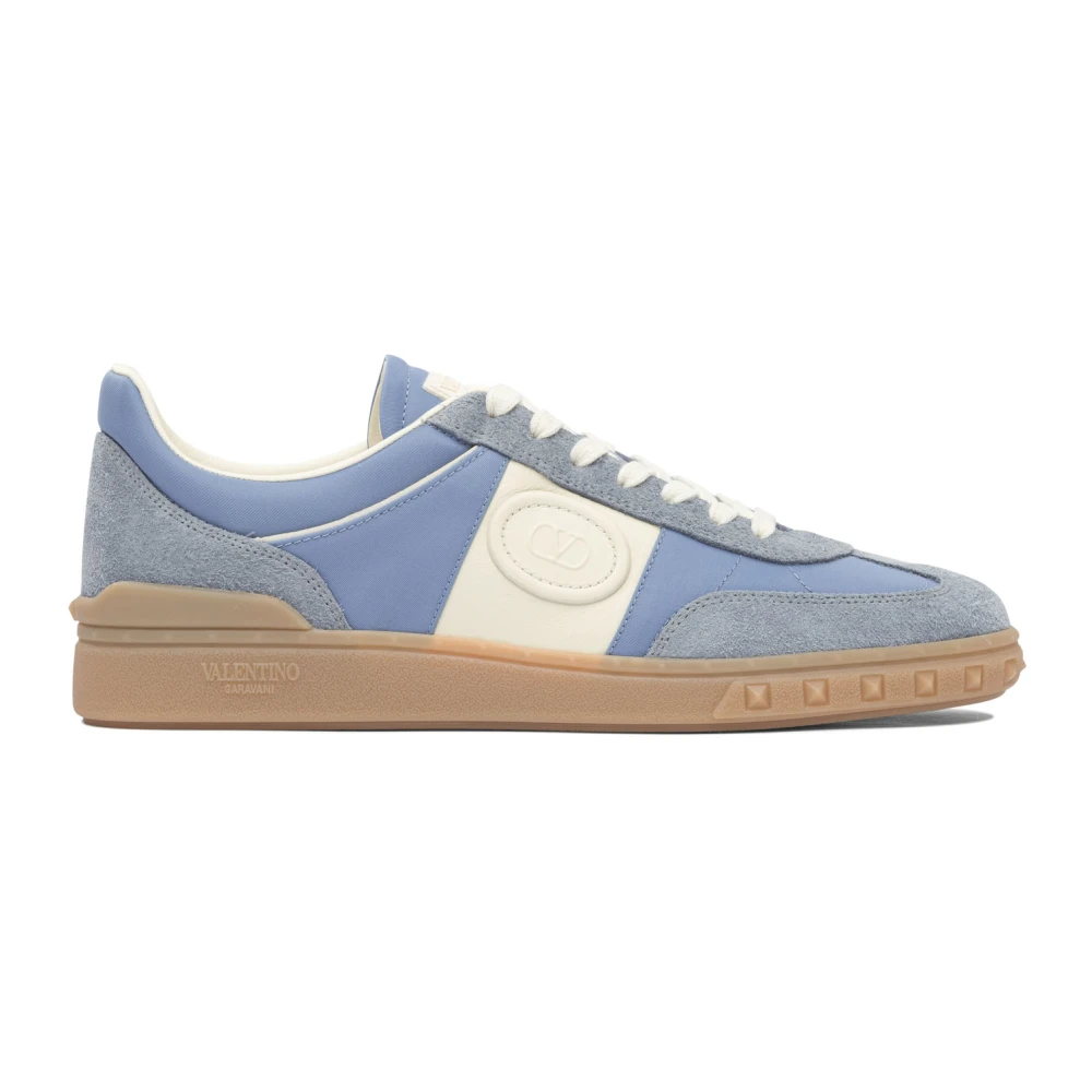 Valentino Garavani Multicolor Sneakers, Male, 8 Uk, Light Blue Trainers Upvillage Style