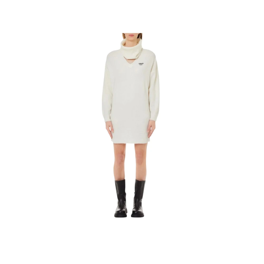 Liu Jo Elegante Jurk voor Vrouwen White Dames