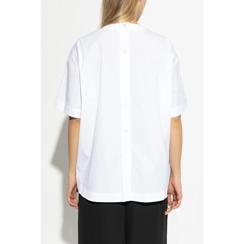 Theory Losvallende top White Dames