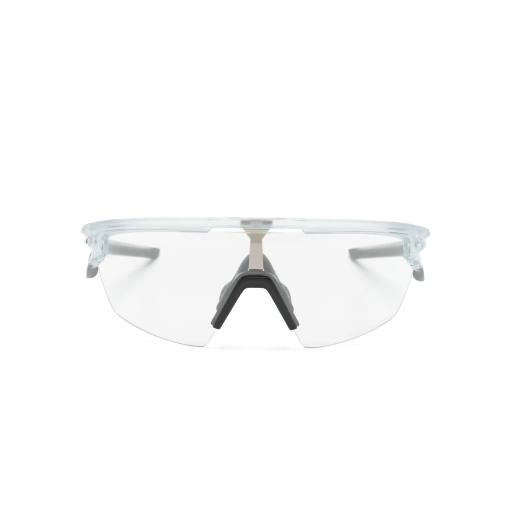 Oakley Transparante zonnebril met Prizm-lens White Unisex