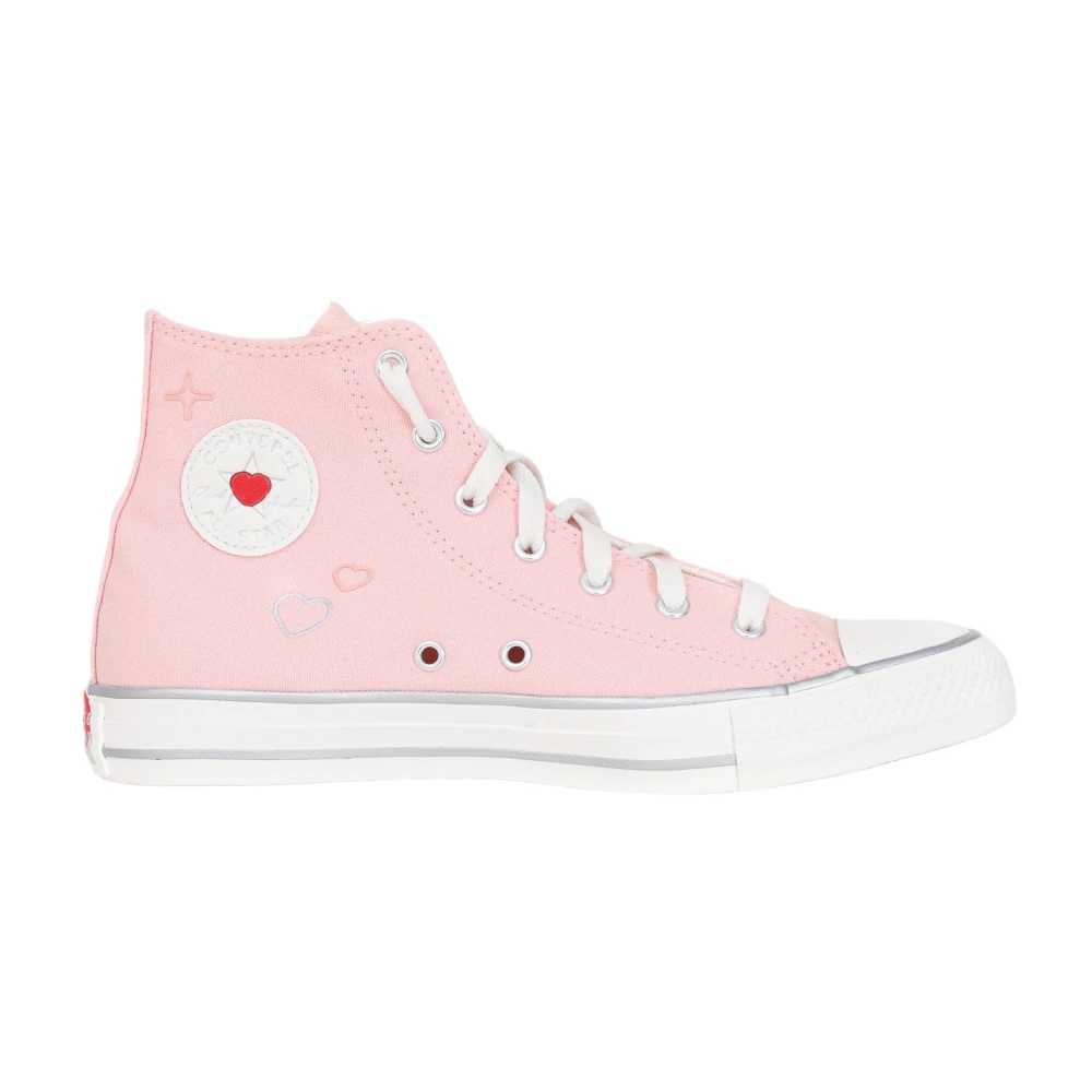 Converse Rosa Hjärta Sneakers för Kvinnor Pink, Dam