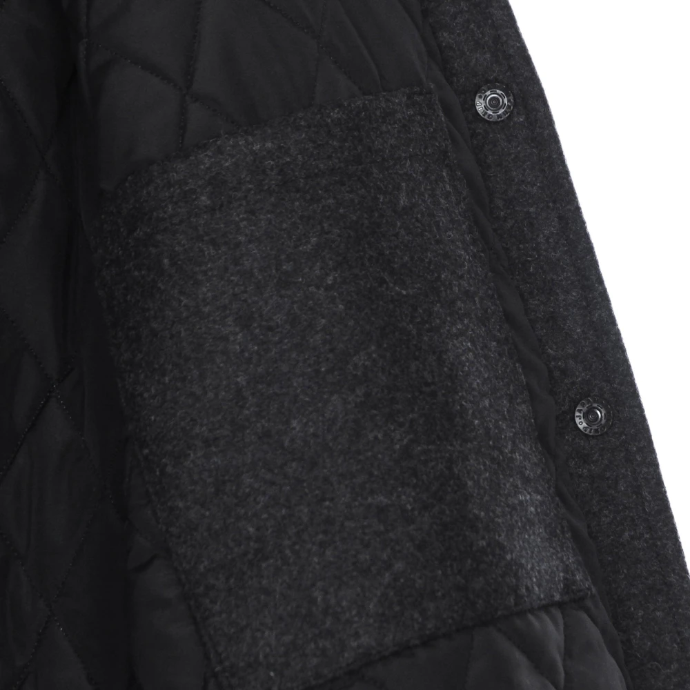 Iuter Zwarte Varsity Jack Leren Mouwen Black Heren