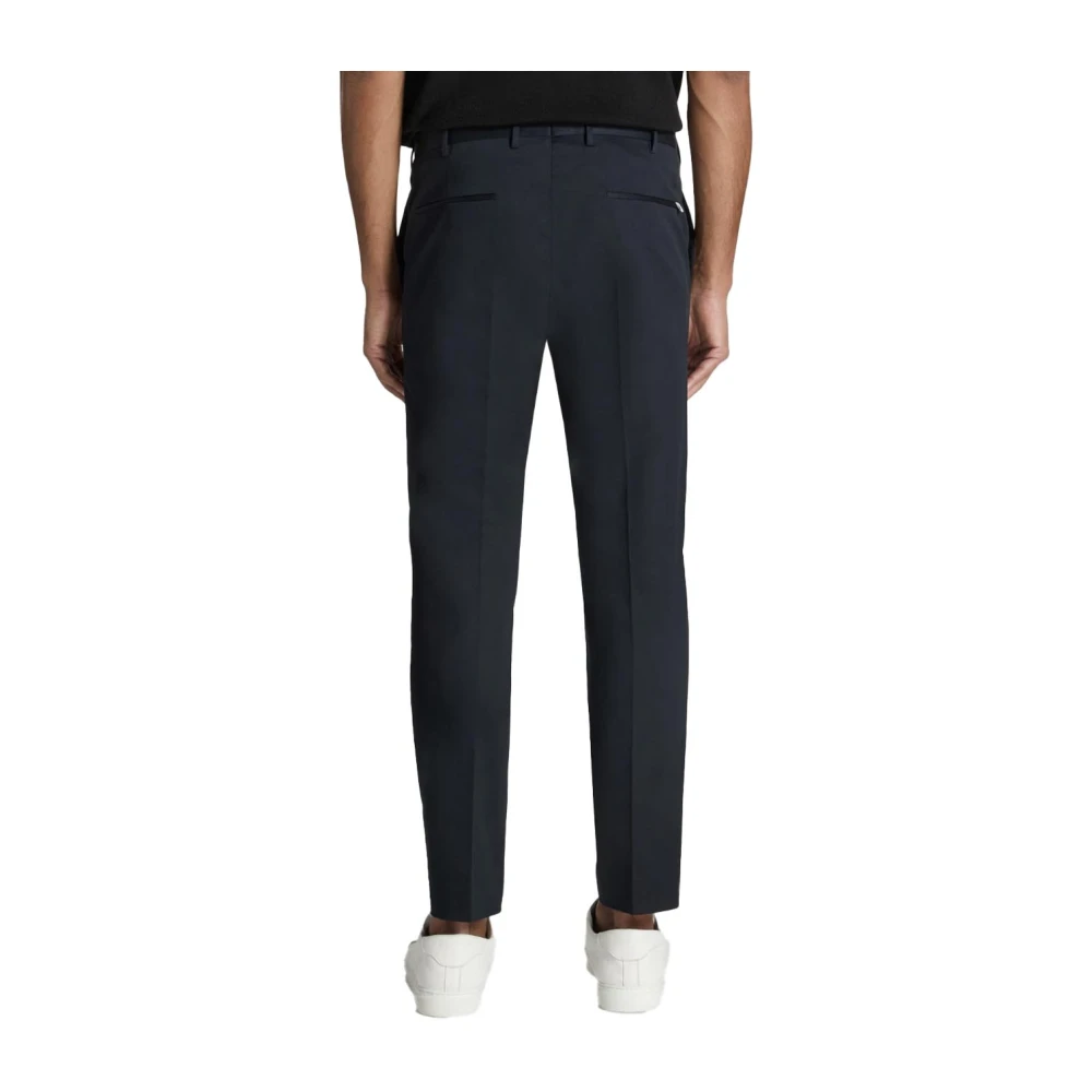 PT Torino Katoenen Slim Fit Herenbroek Blue Heren