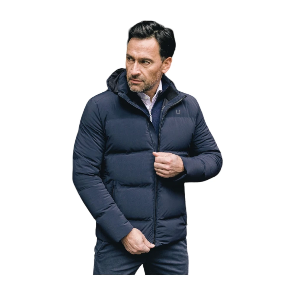 UBR Donzen Jas Navy met Primaloft Panelen Blue Heren