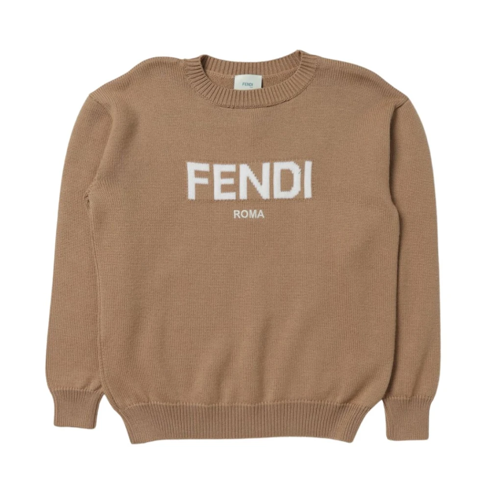 Fendi Roma Pullover Tröja Beige, Pojke