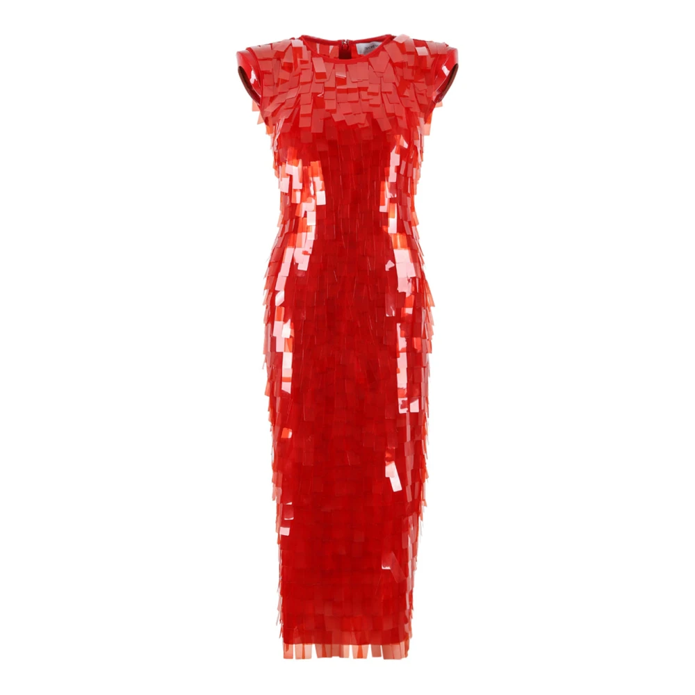 SPORTMAX Rode Jurk voor Vrouwen Red Dames