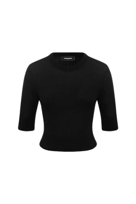 Dsquared2 Round-neck Knitwear Svart M