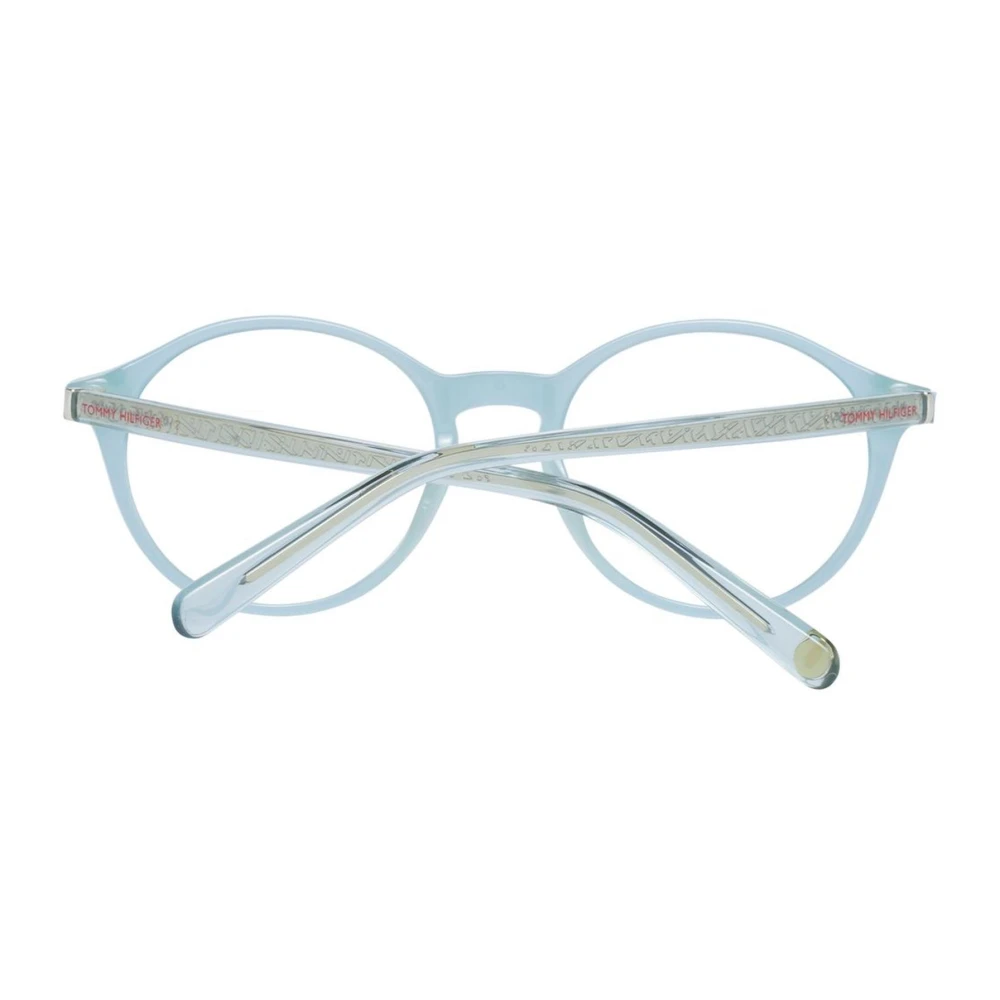 Tommy Hilfiger Blauwe Ronde Kunststof Optische Monturen Multicolor Dames