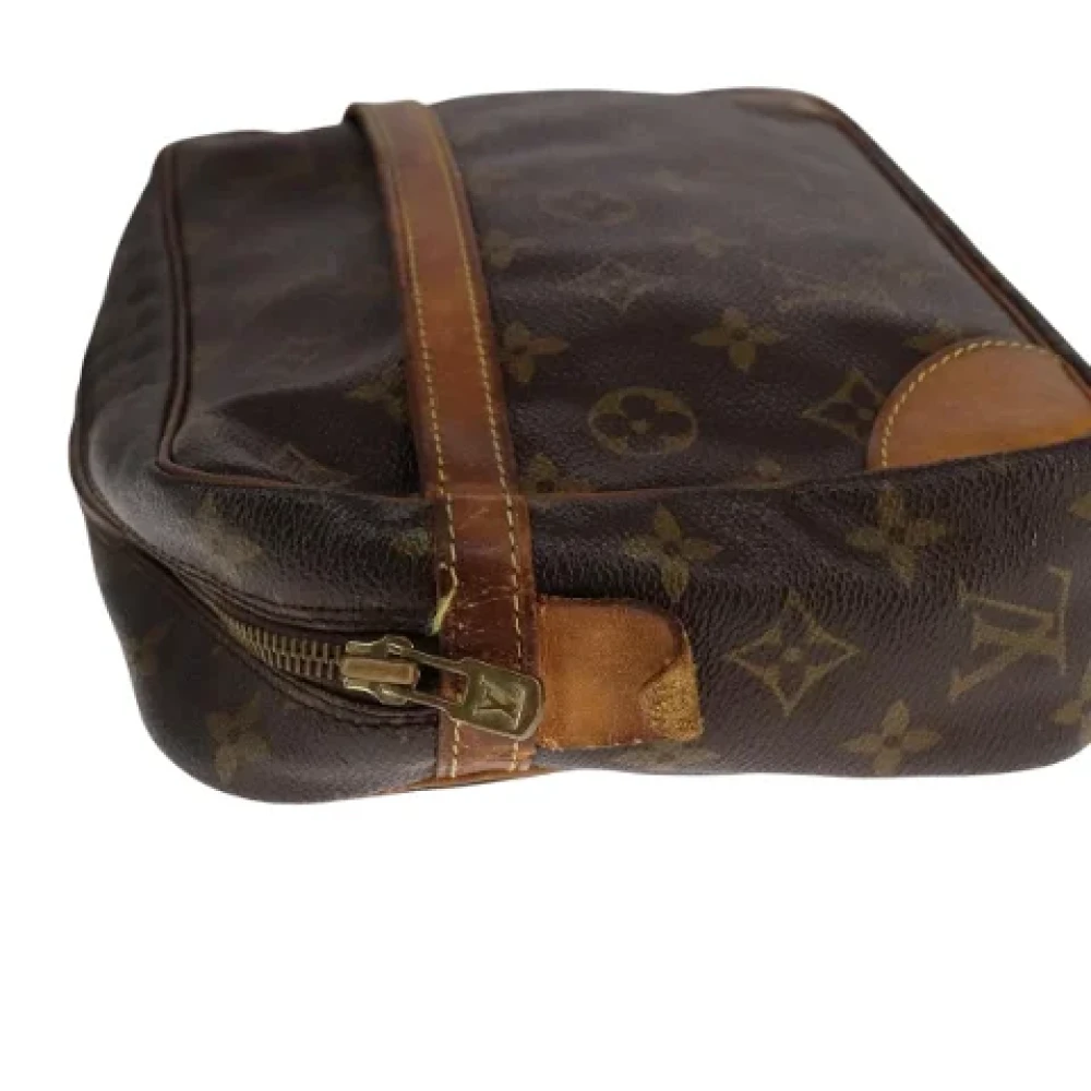 Louis Vuitton Vintage Pre-owned Canvas clutches Brown Dames