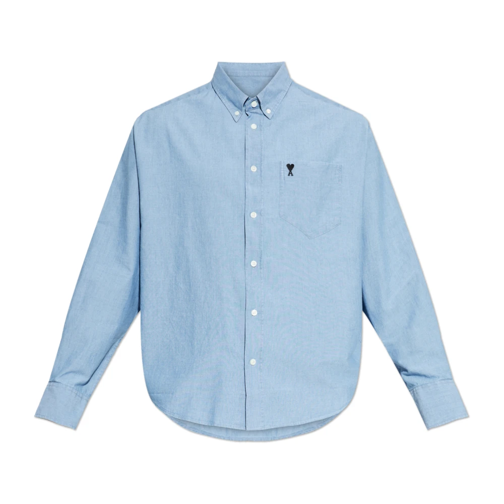 Ami Paris Uomo Blu Magliette, 3XL, New,