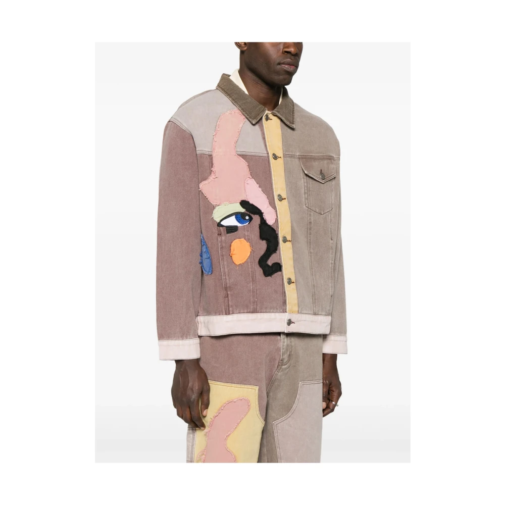 KidSuper Studios Auburn Brown Kinderen Jas Brown Heren