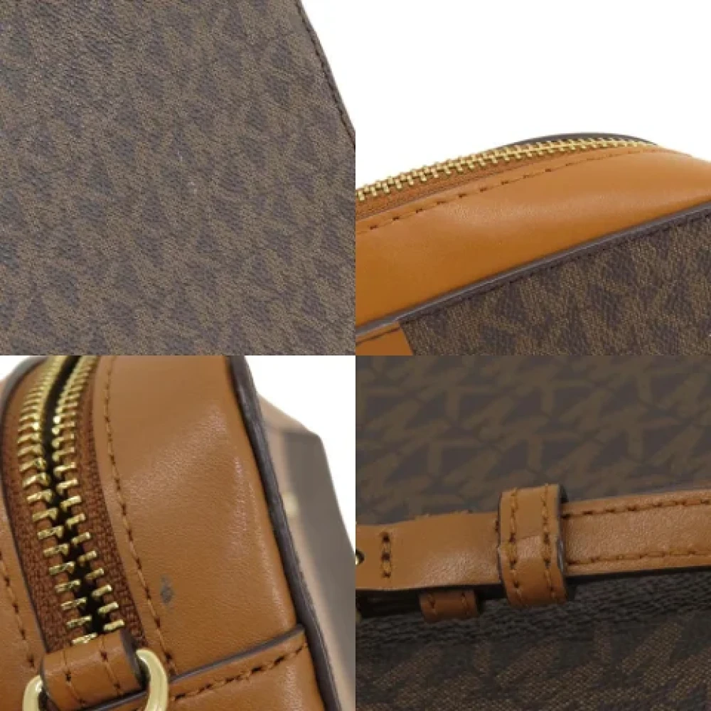 Michael Kors Pre-owned Canvas crossbody-bags Brown Dames