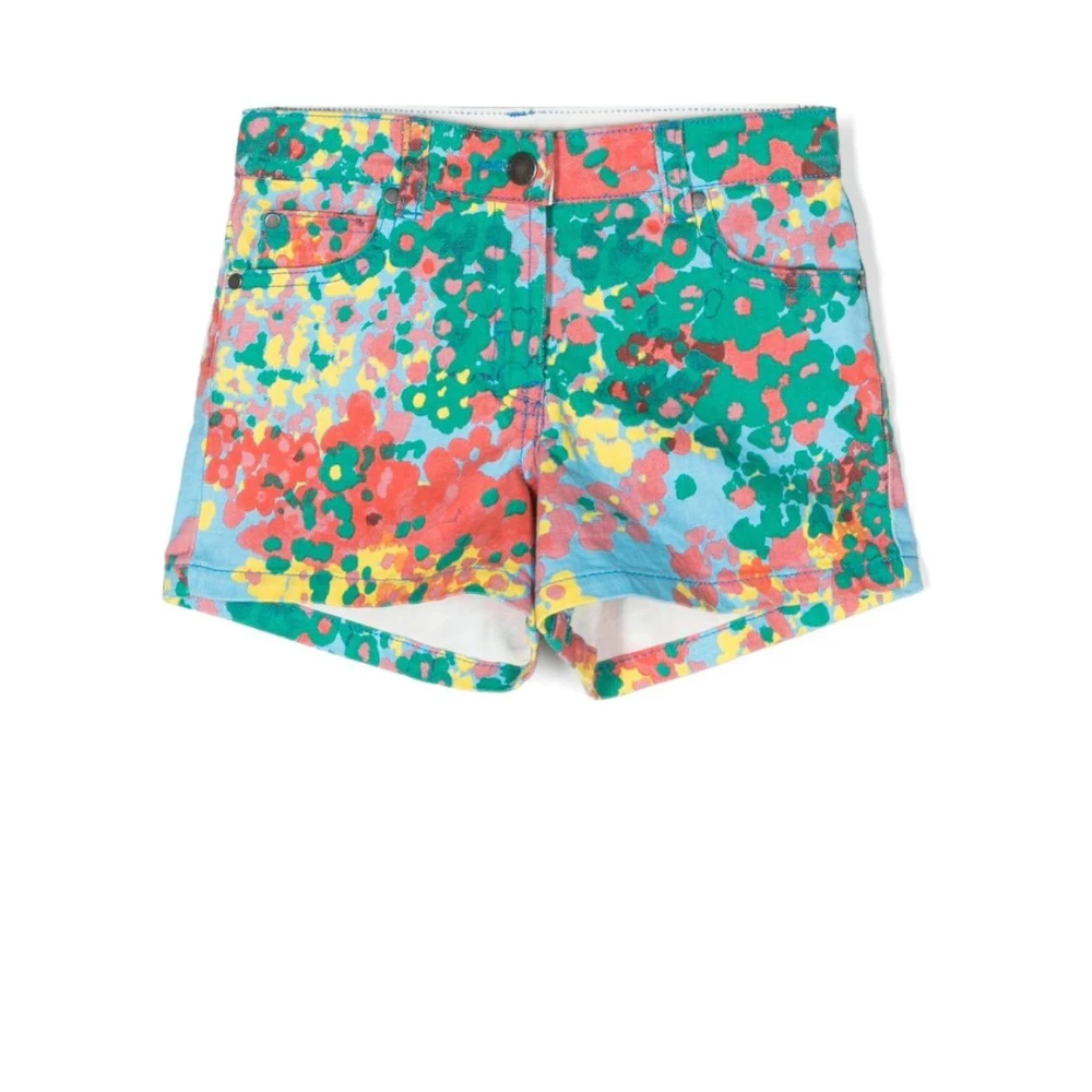 Stella McCartney Multifärgade Shorts Green, Flicka