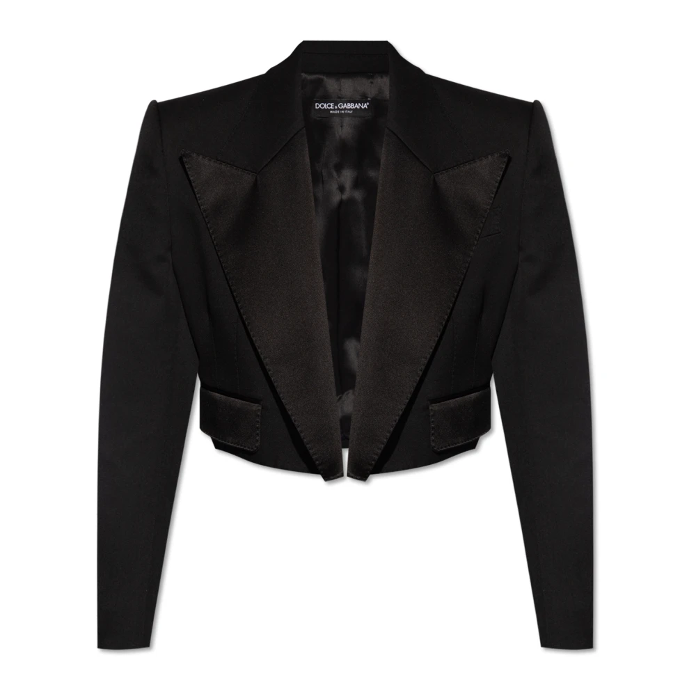 Dolce & Gabbana Wollen blazer Black Dames