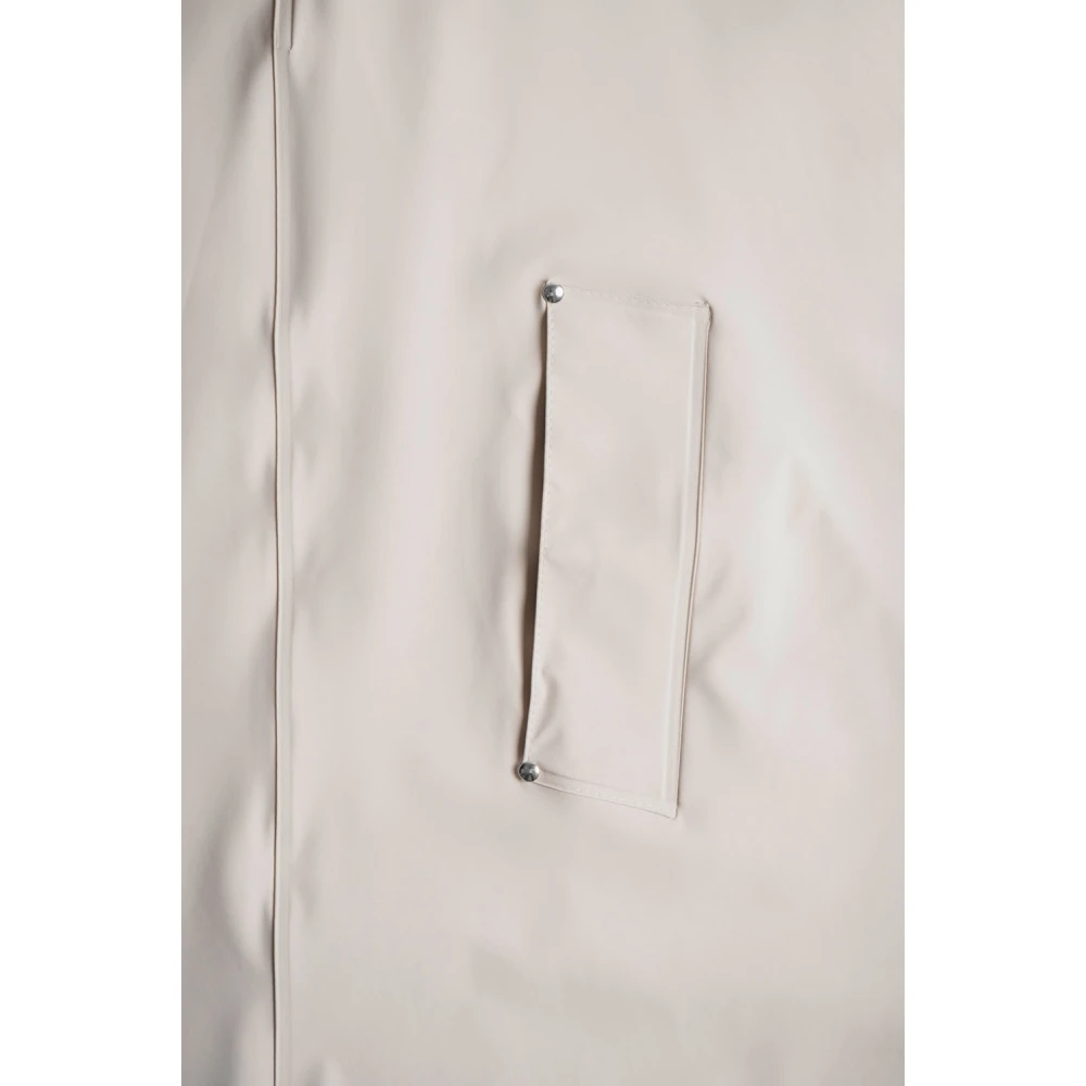 Stutterheim Lichtgewicht Waterdichte A-Lijn Regenjas Beige Dames