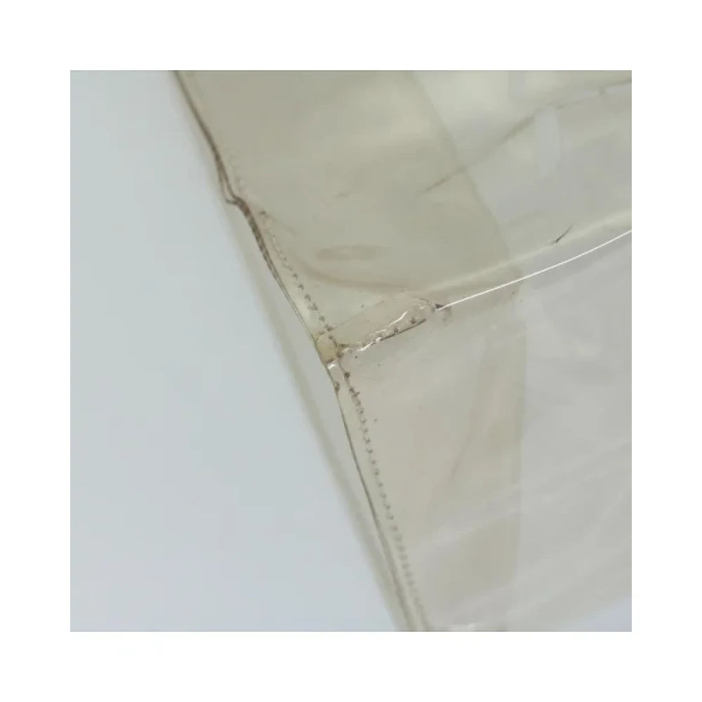 Hermès Vintage Pre-owned Fabric handbags White Dames