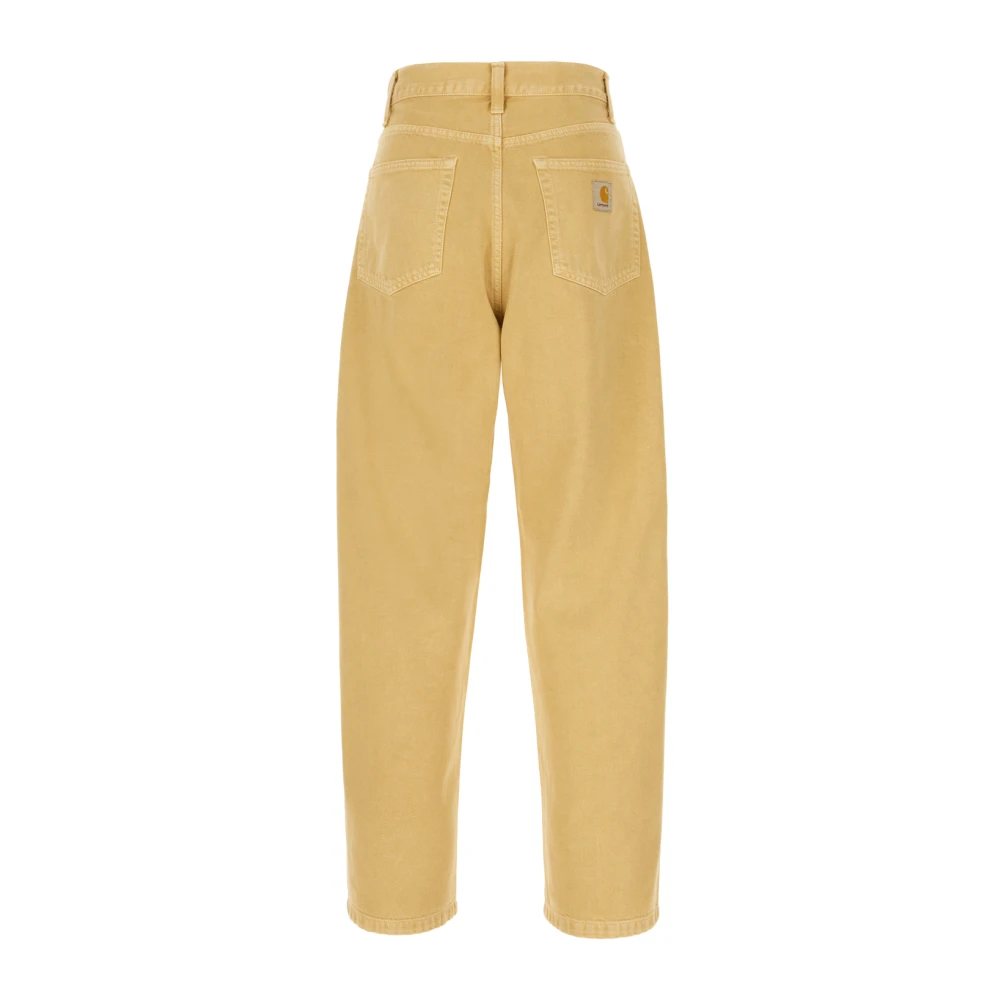 Carhartt WIP Stijlvolle Broeken voor Dagelijks Gebruik Beige Heren