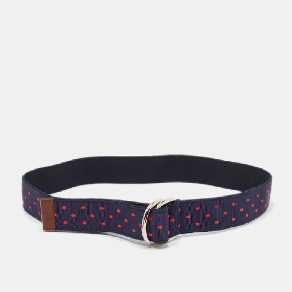 Carolina Herrera Pre-owned Leather belts Blue Dames