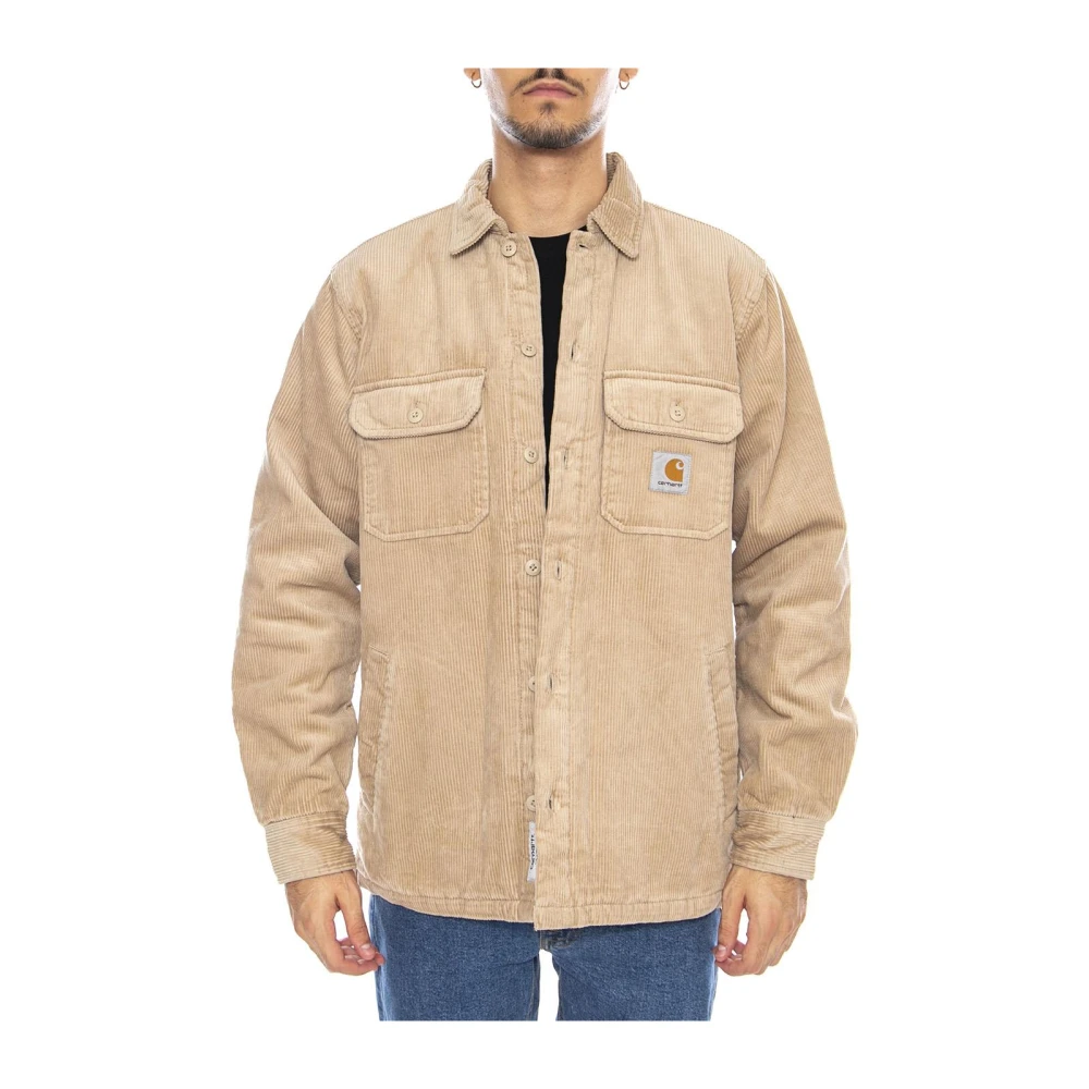 Carhartt WIP Giacca Camicia In Corduroy Whitesome - Immagine 4