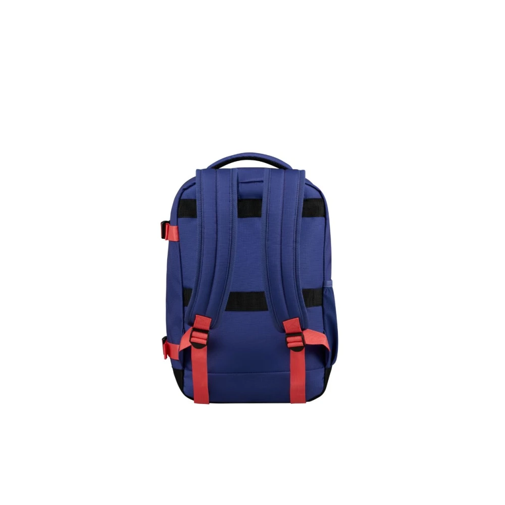 American Tourister Praktische en functionele handbagage rugzak Blue Unisex