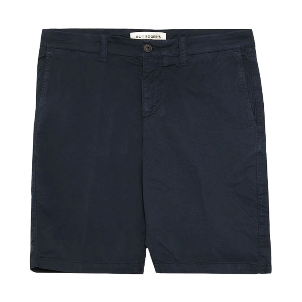 Roy Roger's Men's Blue Casual Bermuda - Casual Shorts - W35 - Shorts