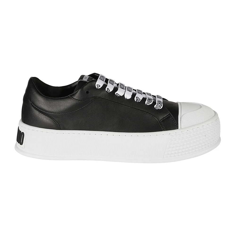 Moschino Urban Bumps Stripes Sneakers Black Heren