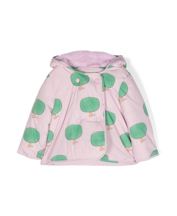 anorak-a-capuche-arbre-vert
