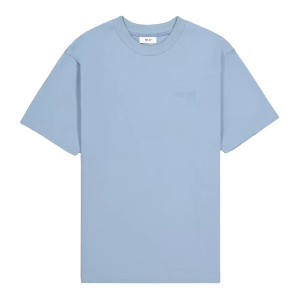 Nn07 Blauw Nacht T-shirt Blue Heren