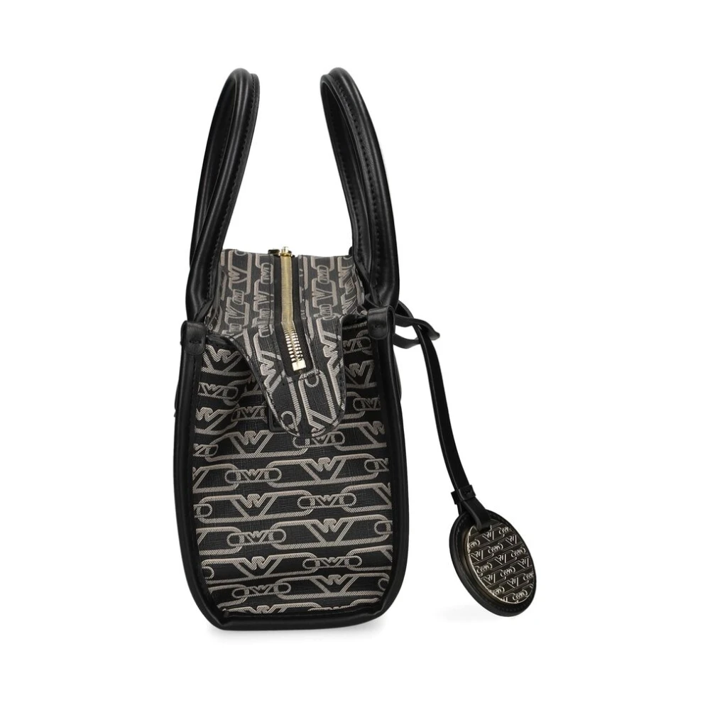 Emporio Armani Schoudertas met Monogram Patroon Gray Dames