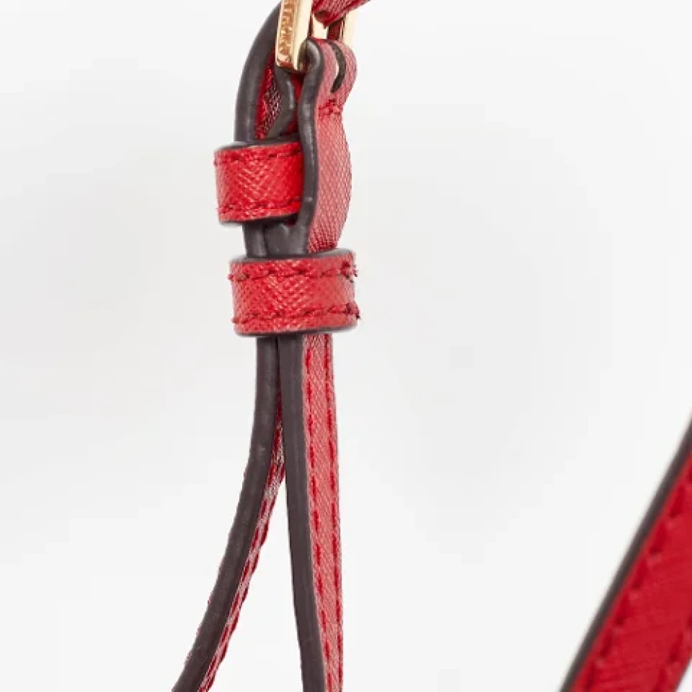 Michael Kors Pre-owned Leather handbags Red Dames