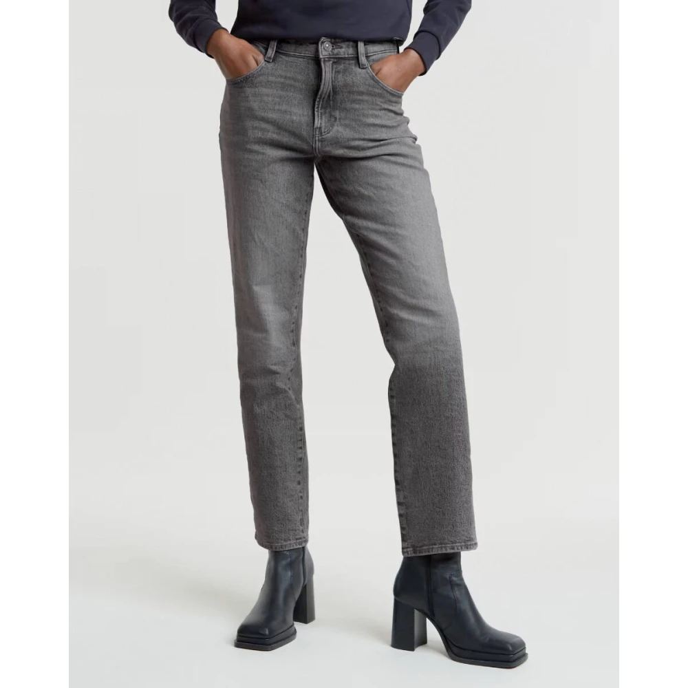 G-Star High Straight Jeans voor Vrouwen Gray Dames