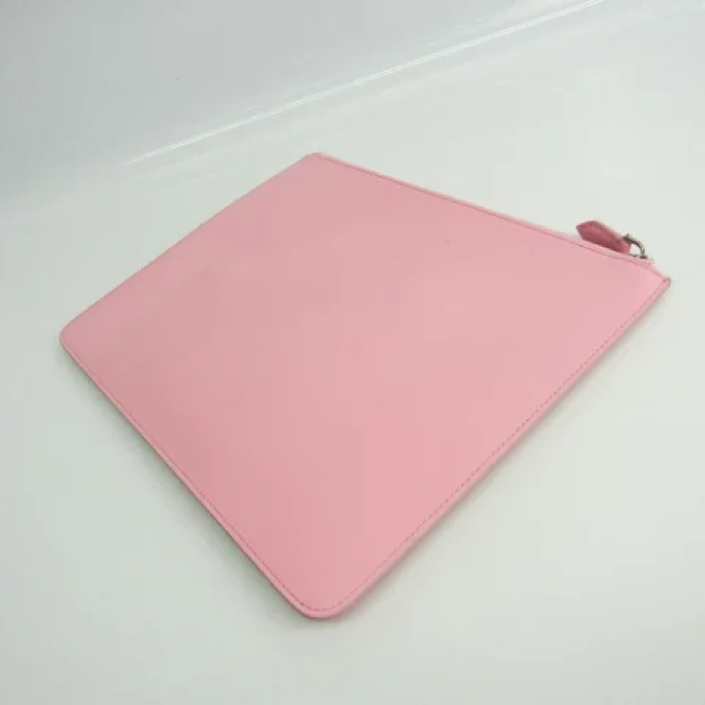 Givenchy Pre-owned Leather clutches Pink Dames