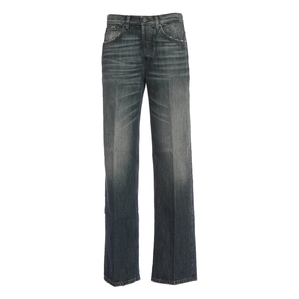 Dondup Grijze Loose Fit Jeans voor Vrouwen Gray Dames