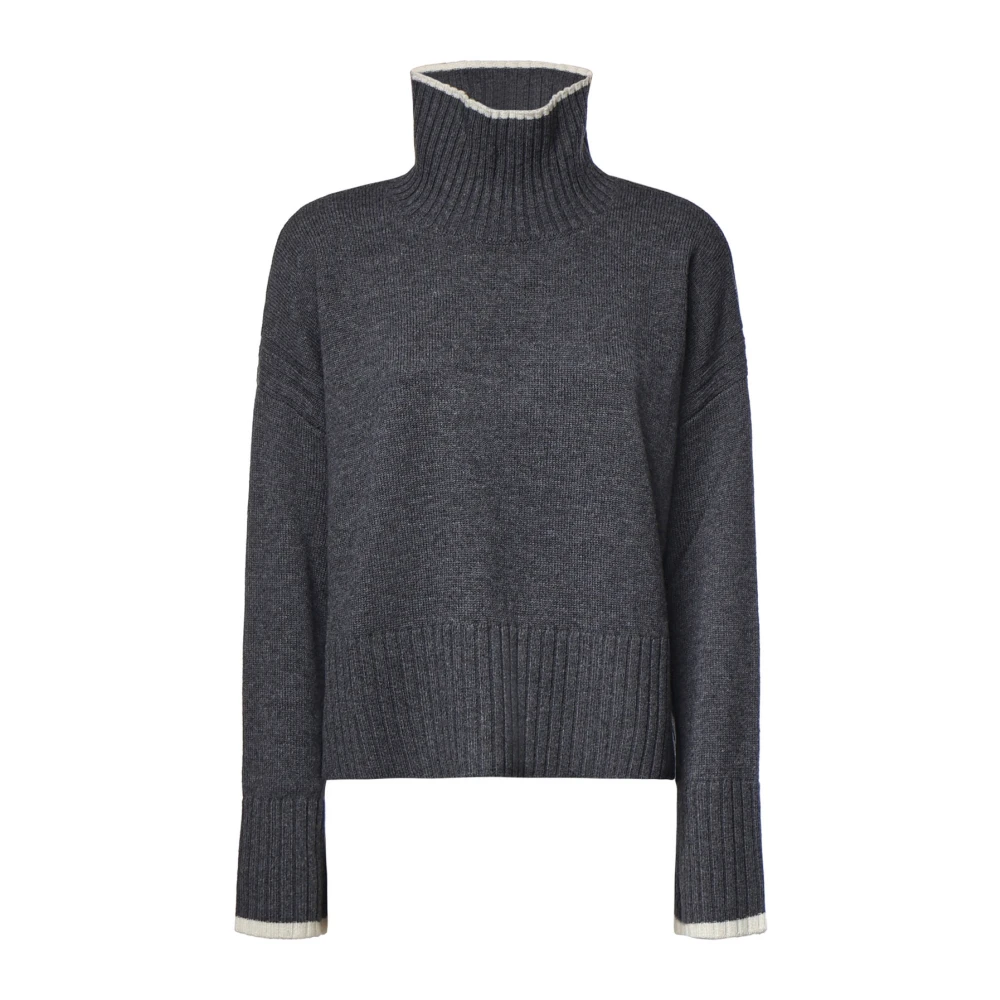 Pinko Turtlenecks - Female - Turtlenecks - Gray - M - Knitwear