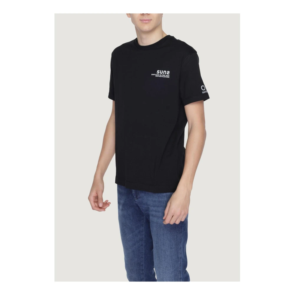 Suns T-Shirts Black Heren