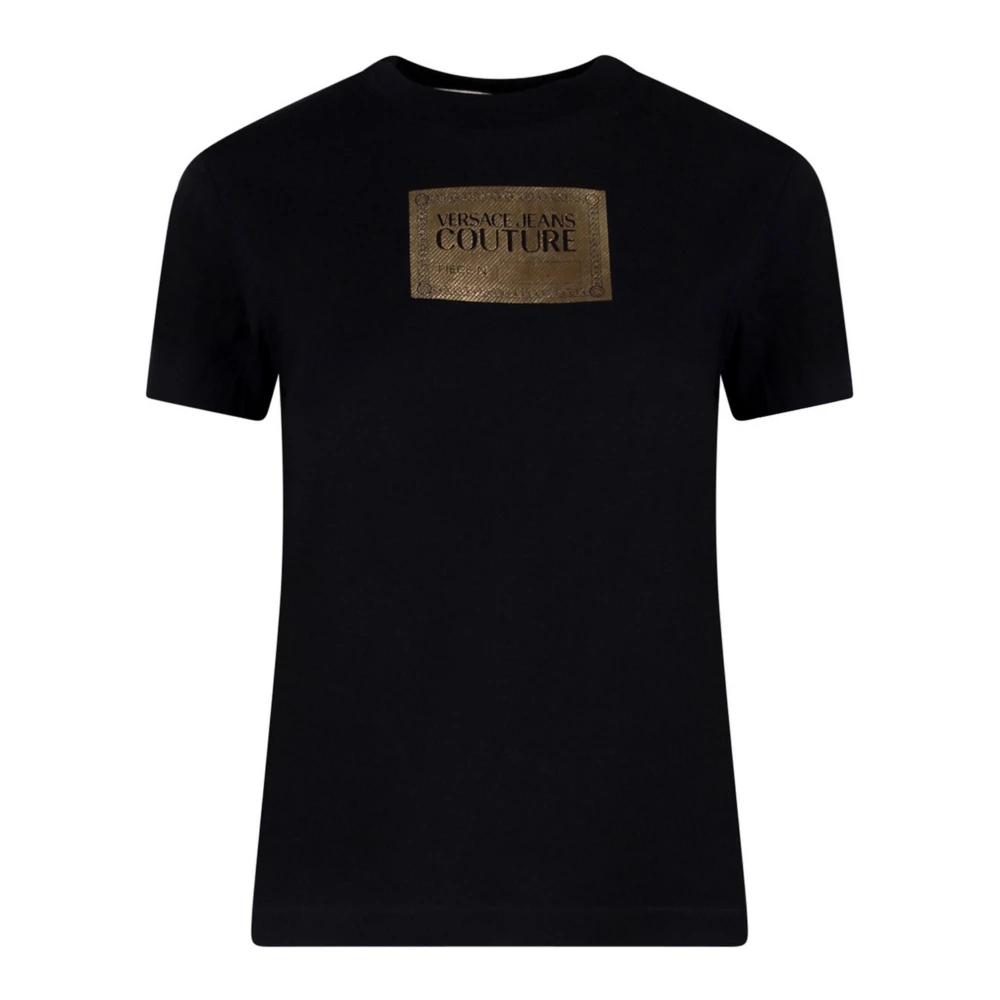 Versace Jeans Couture Stijlvolle T-shirts en Polos Black Dames