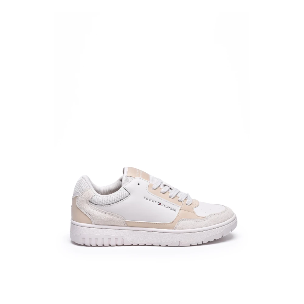 Tommy Hilfiger Basket Core Sneakers Heren Schoenen Wit