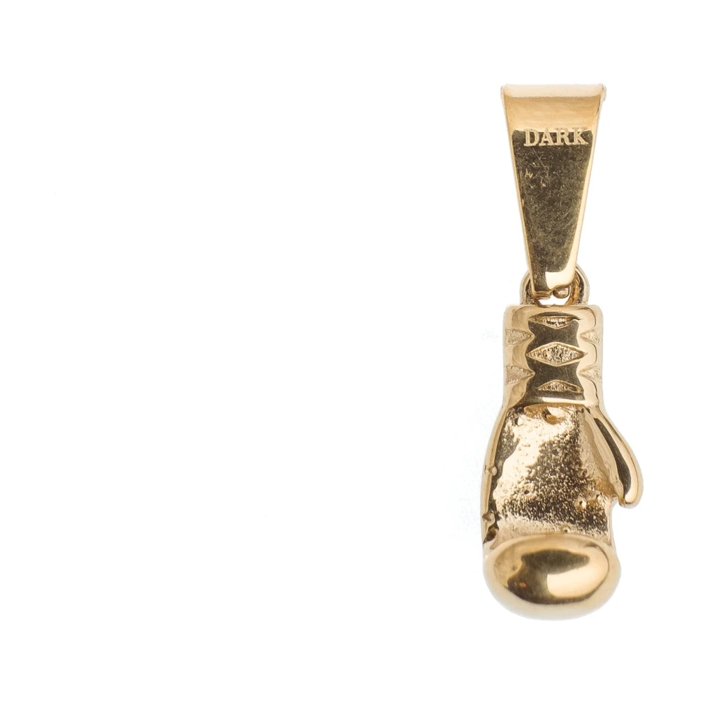 Boxing Glove Charm Gold