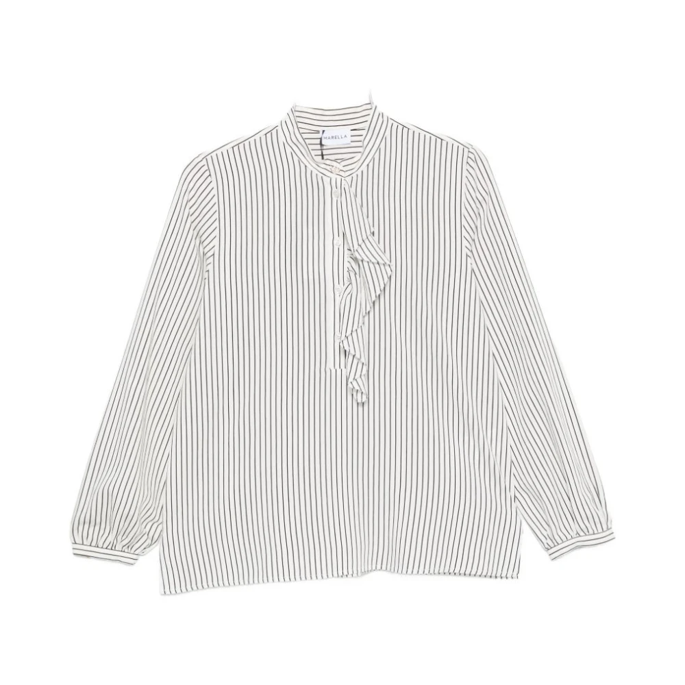 Marella Donna Marrone Camicette M, New,