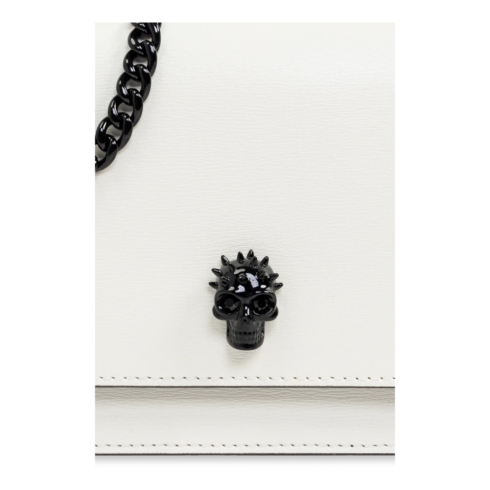 alexander mcqueen Skull Kleine Schoudertas White Dames